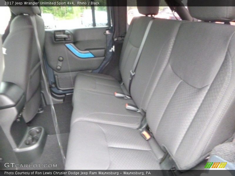 Rhino / Black 2017 Jeep Wrangler Unlimited Sport 4x4