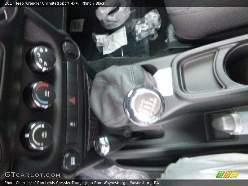 Rhino / Black 2017 Jeep Wrangler Unlimited Sport 4x4
