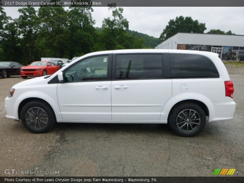 White Knuckle / Black 2017 Dodge Grand Caravan SE
