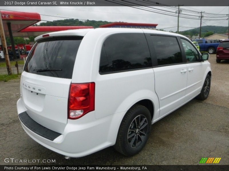 White Knuckle / Black 2017 Dodge Grand Caravan SE