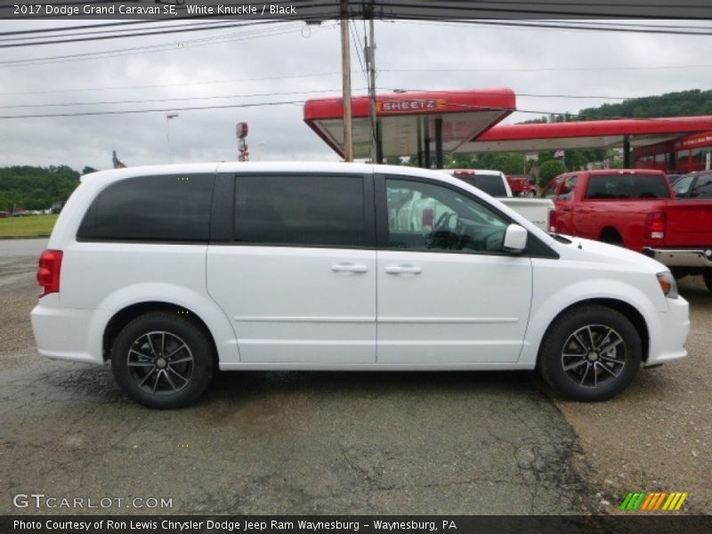 White Knuckle / Black 2017 Dodge Grand Caravan SE