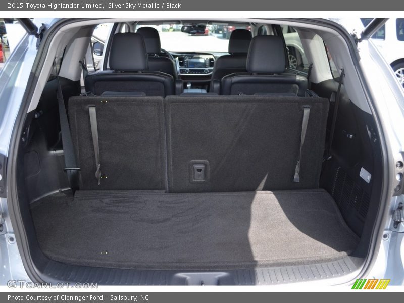 Silver Sky Metallic / Black 2015 Toyota Highlander Limited
