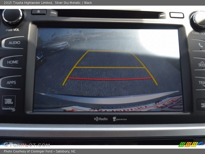 Silver Sky Metallic / Black 2015 Toyota Highlander Limited