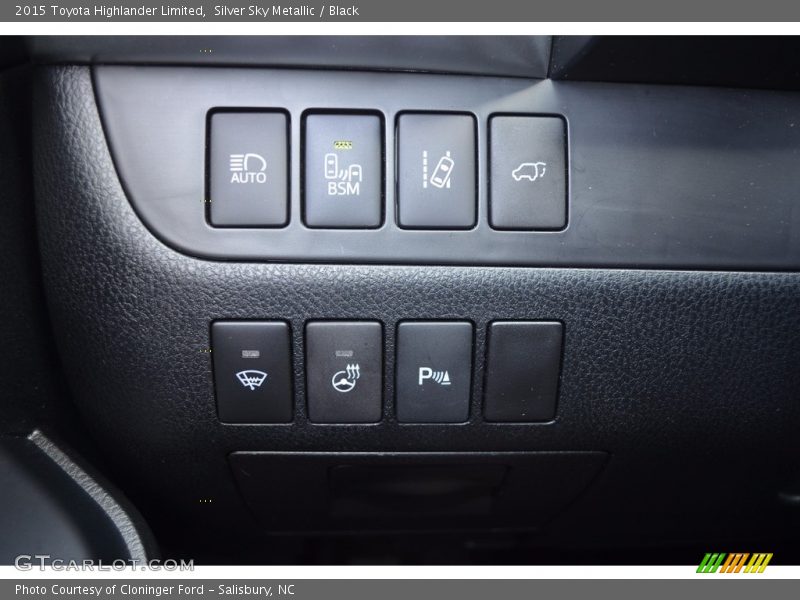 Silver Sky Metallic / Black 2015 Toyota Highlander Limited