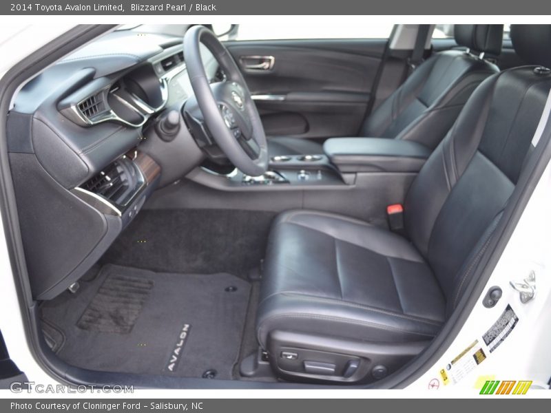 Blizzard Pearl / Black 2014 Toyota Avalon Limited