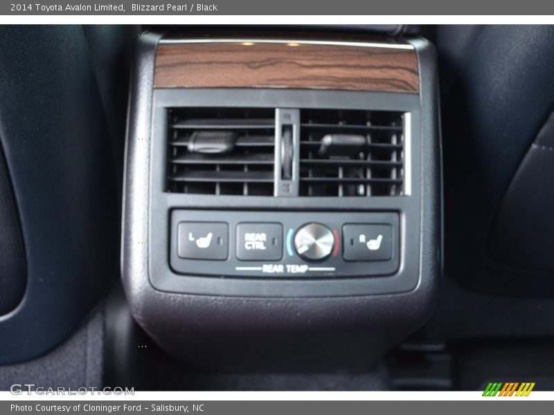 Blizzard Pearl / Black 2014 Toyota Avalon Limited