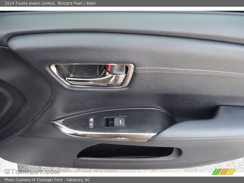 Blizzard Pearl / Black 2014 Toyota Avalon Limited