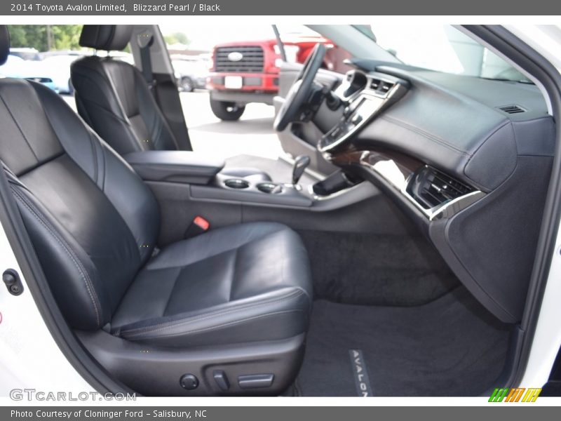 Blizzard Pearl / Black 2014 Toyota Avalon Limited