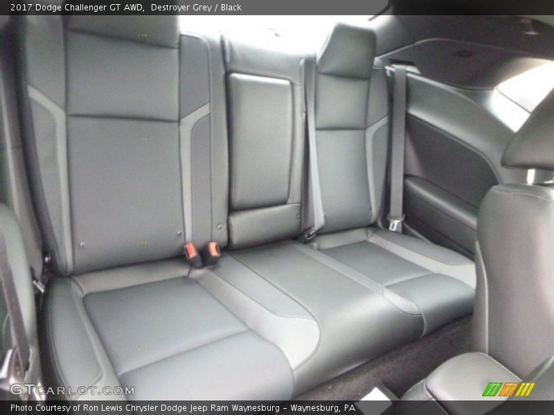 Destroyer Grey / Black 2017 Dodge Challenger GT AWD