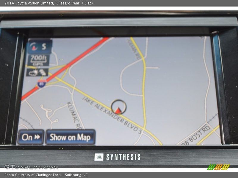 Blizzard Pearl / Black 2014 Toyota Avalon Limited