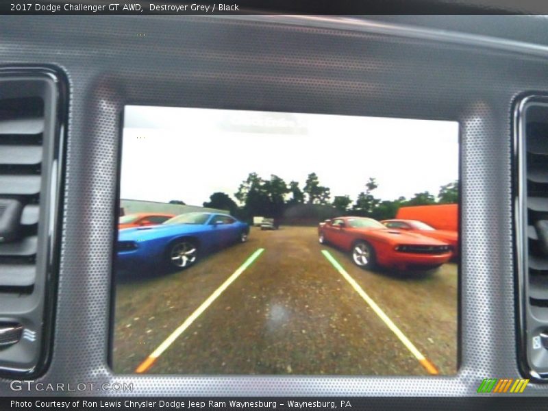 Destroyer Grey / Black 2017 Dodge Challenger GT AWD