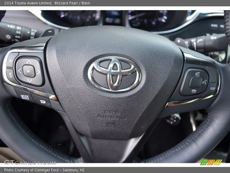 Blizzard Pearl / Black 2014 Toyota Avalon Limited