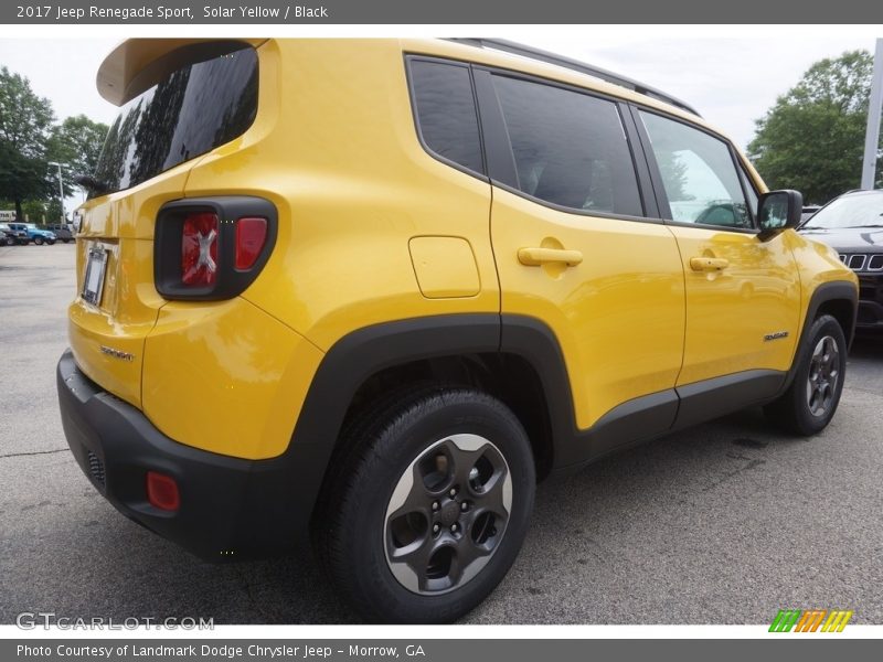 Solar Yellow / Black 2017 Jeep Renegade Sport
