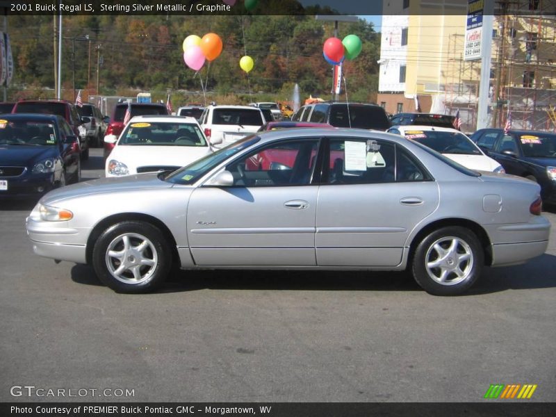 Sterling Silver Metallic / Graphite 2001 Buick Regal LS
