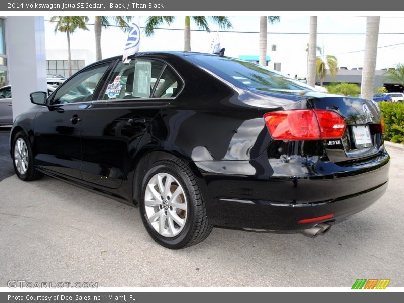 Black / Titan Black 2014 Volkswagen Jetta SE Sedan