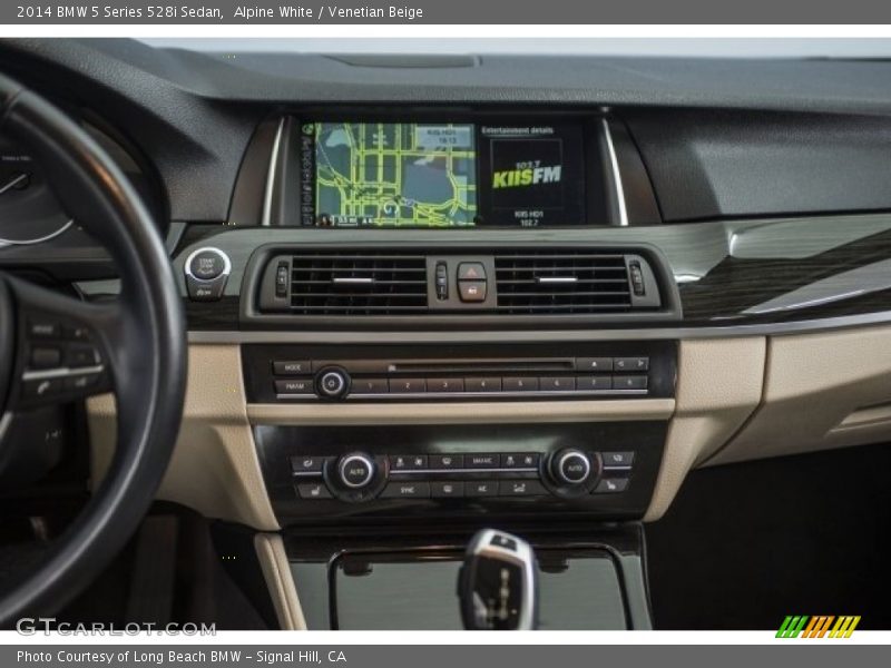 Alpine White / Venetian Beige 2014 BMW 5 Series 528i Sedan