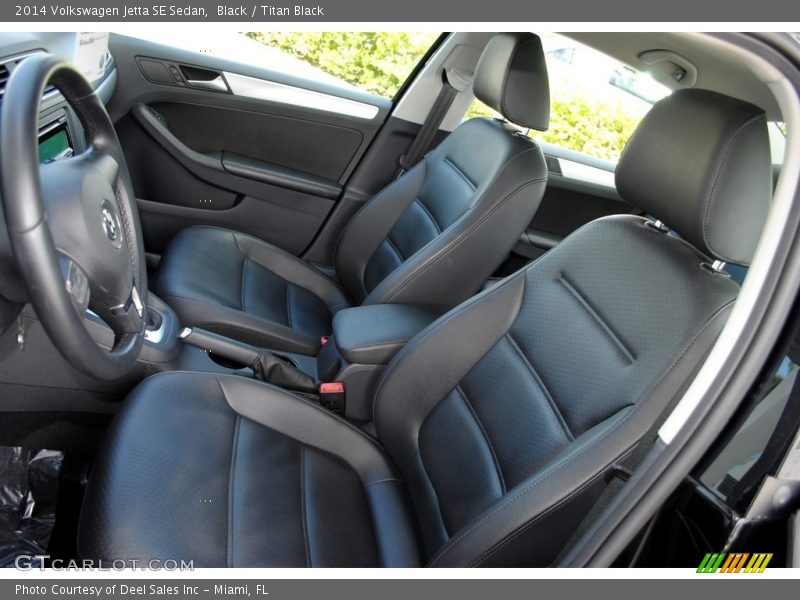 Black / Titan Black 2014 Volkswagen Jetta SE Sedan