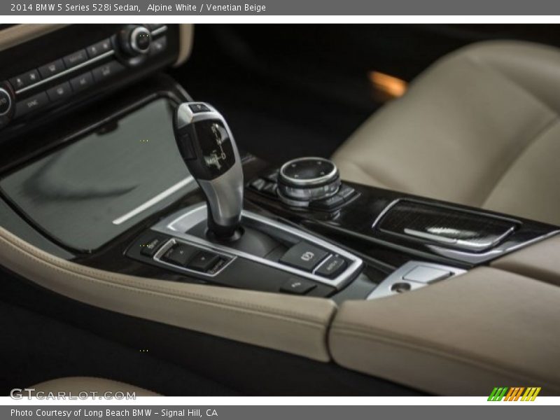 Alpine White / Venetian Beige 2014 BMW 5 Series 528i Sedan