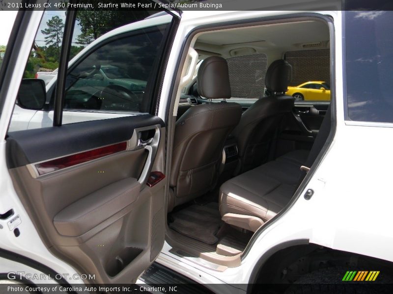 Starfire White Pearl / Sepia/Auburn Bubinga 2011 Lexus GX 460 Premium