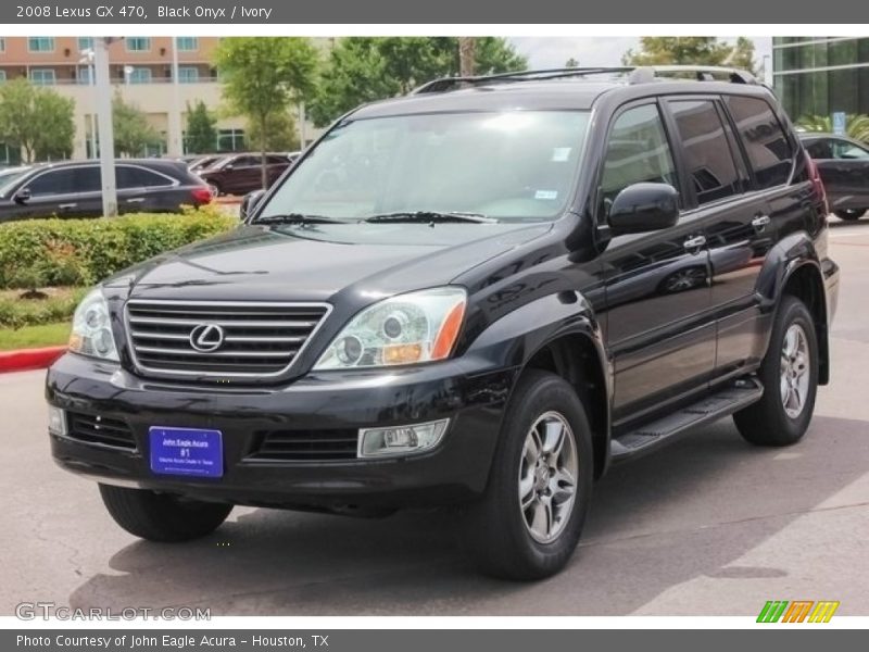 Black Onyx / Ivory 2008 Lexus GX 470