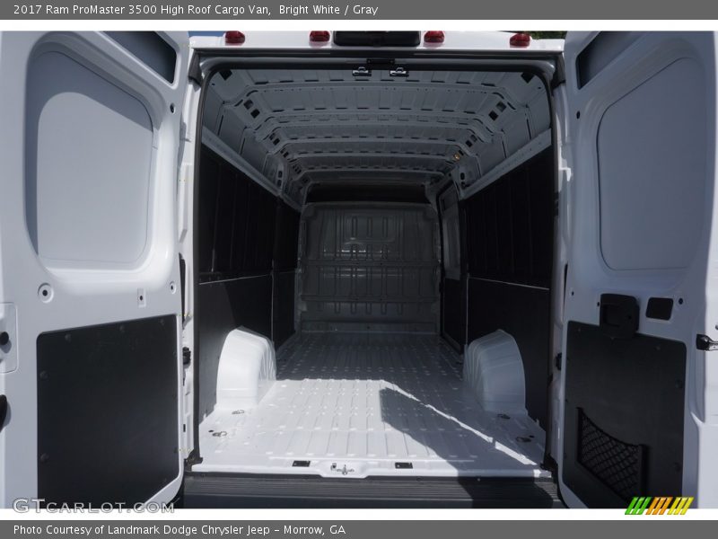 Bright White / Gray 2017 Ram ProMaster 3500 High Roof Cargo Van
