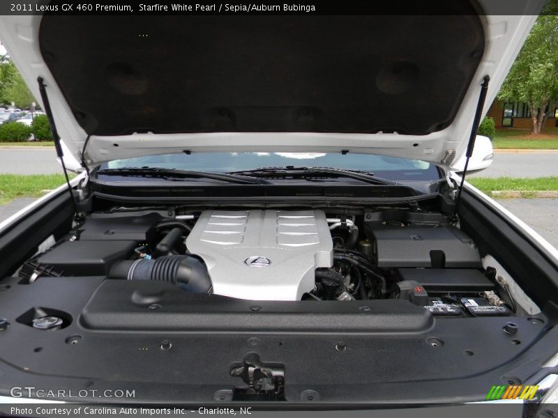 Starfire White Pearl / Sepia/Auburn Bubinga 2011 Lexus GX 460 Premium