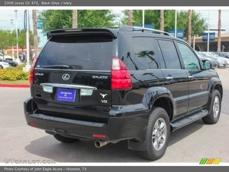 Black Onyx / Ivory 2008 Lexus GX 470
