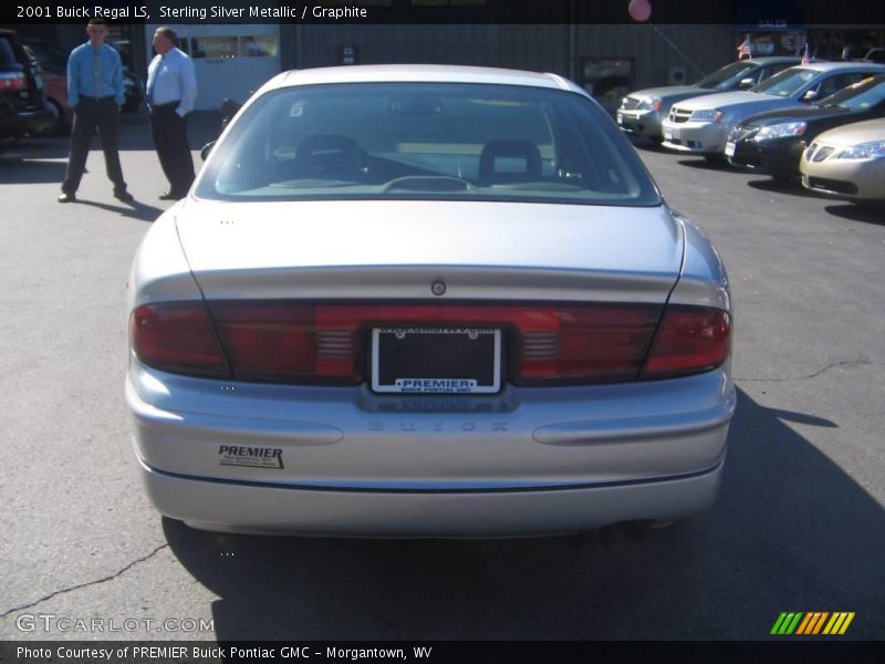 Sterling Silver Metallic / Graphite 2001 Buick Regal LS
