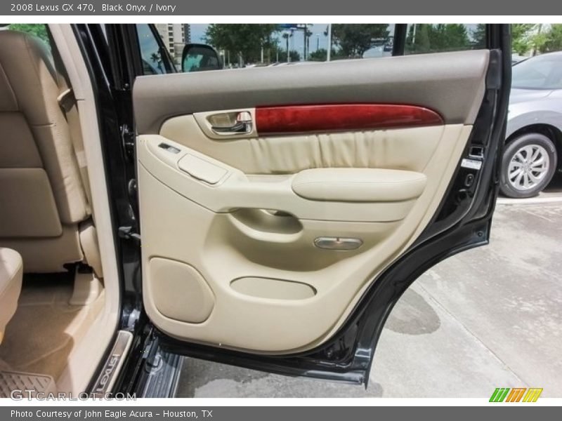 Black Onyx / Ivory 2008 Lexus GX 470