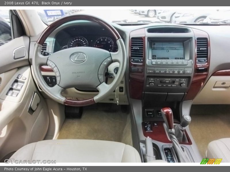 Black Onyx / Ivory 2008 Lexus GX 470
