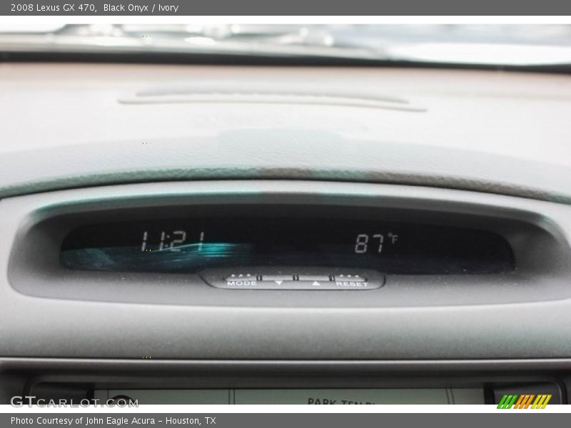 Black Onyx / Ivory 2008 Lexus GX 470