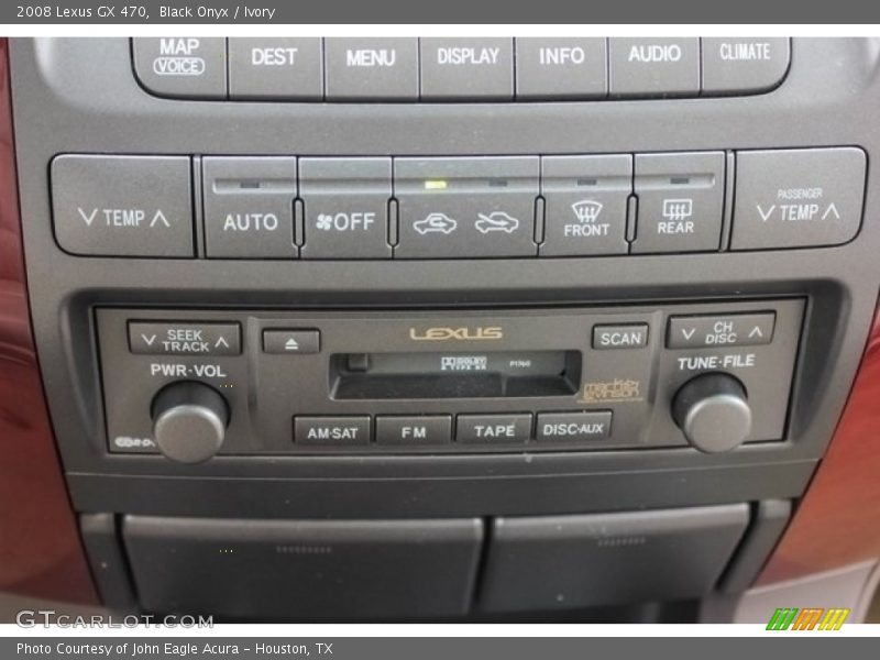 Black Onyx / Ivory 2008 Lexus GX 470
