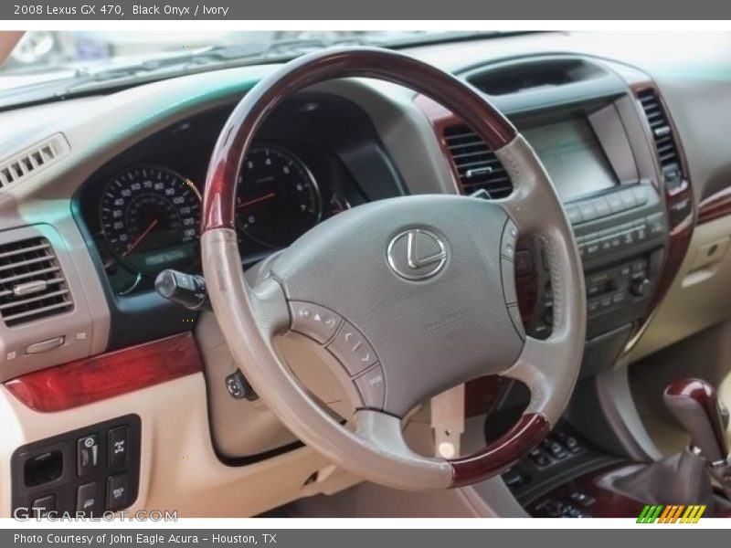Black Onyx / Ivory 2008 Lexus GX 470