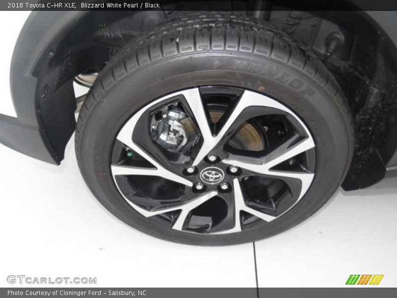 Blizzard White Pearl / Black 2018 Toyota C-HR XLE