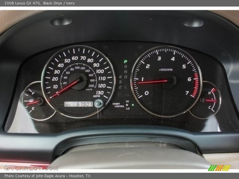 Black Onyx / Ivory 2008 Lexus GX 470
