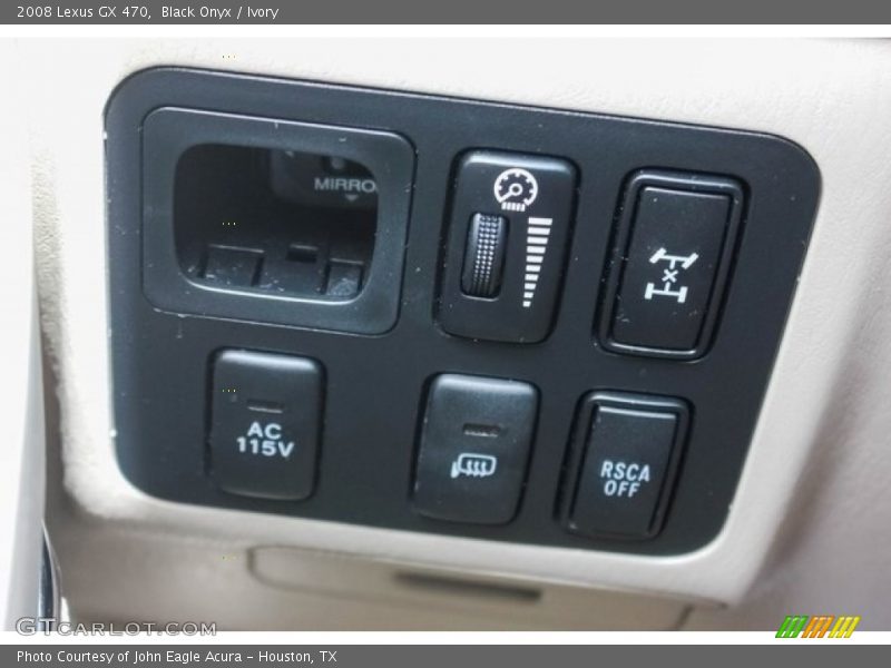 Black Onyx / Ivory 2008 Lexus GX 470