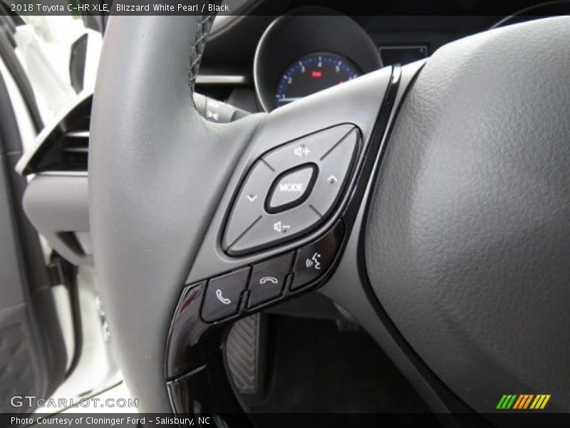 Blizzard White Pearl / Black 2018 Toyota C-HR XLE