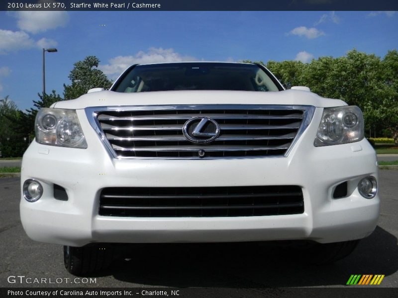 Starfire White Pearl / Cashmere 2010 Lexus LX 570