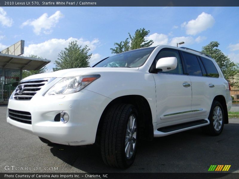 Starfire White Pearl / Cashmere 2010 Lexus LX 570