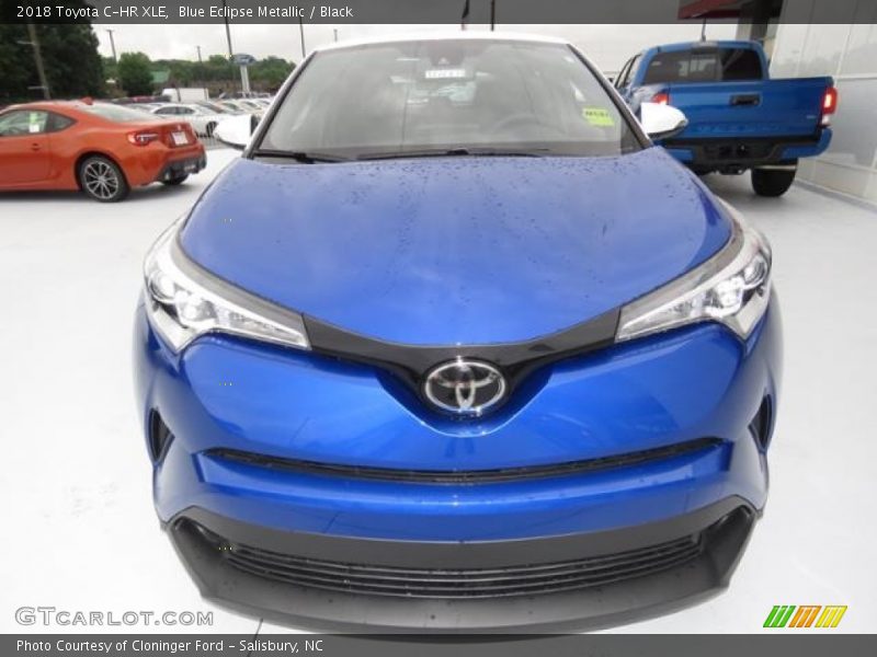 Blue Eclipse Metallic / Black 2018 Toyota C-HR XLE