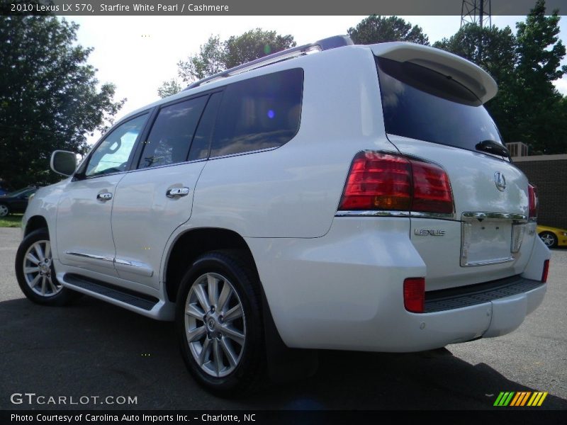 Starfire White Pearl / Cashmere 2010 Lexus LX 570