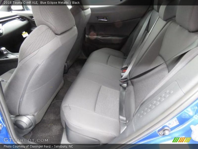 Blue Eclipse Metallic / Black 2018 Toyota C-HR XLE