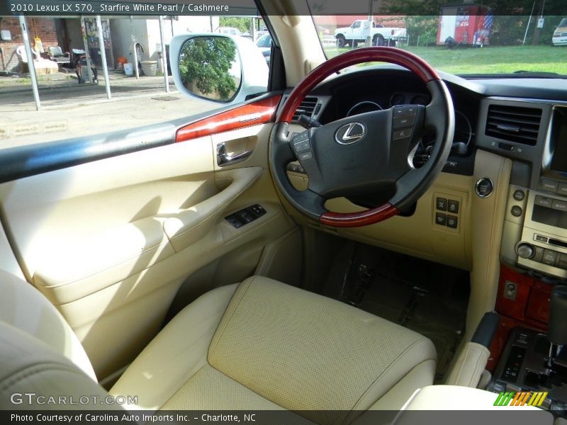 Starfire White Pearl / Cashmere 2010 Lexus LX 570