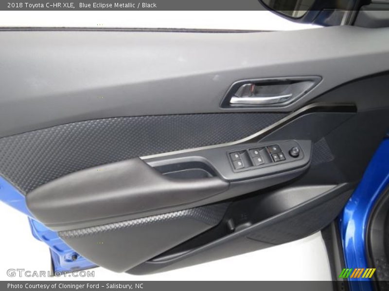 Blue Eclipse Metallic / Black 2018 Toyota C-HR XLE