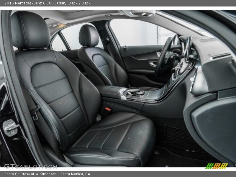 Black / Black 2016 Mercedes-Benz C 300 Sedan