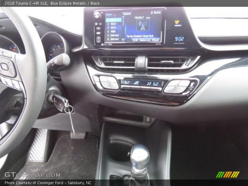 Blue Eclipse Metallic / Black 2018 Toyota C-HR XLE