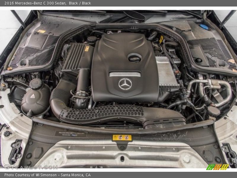 Black / Black 2016 Mercedes-Benz C 300 Sedan