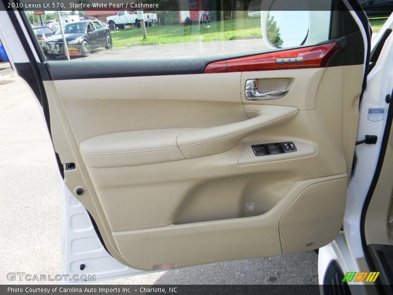 Starfire White Pearl / Cashmere 2010 Lexus LX 570