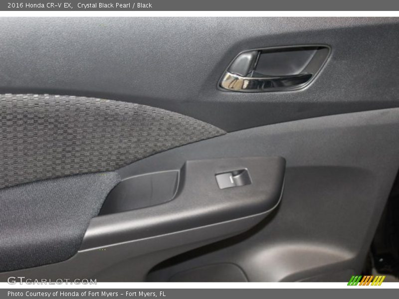 Crystal Black Pearl / Black 2016 Honda CR-V EX