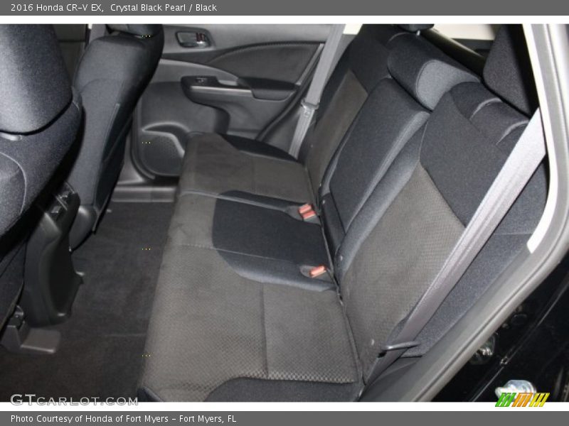 Crystal Black Pearl / Black 2016 Honda CR-V EX